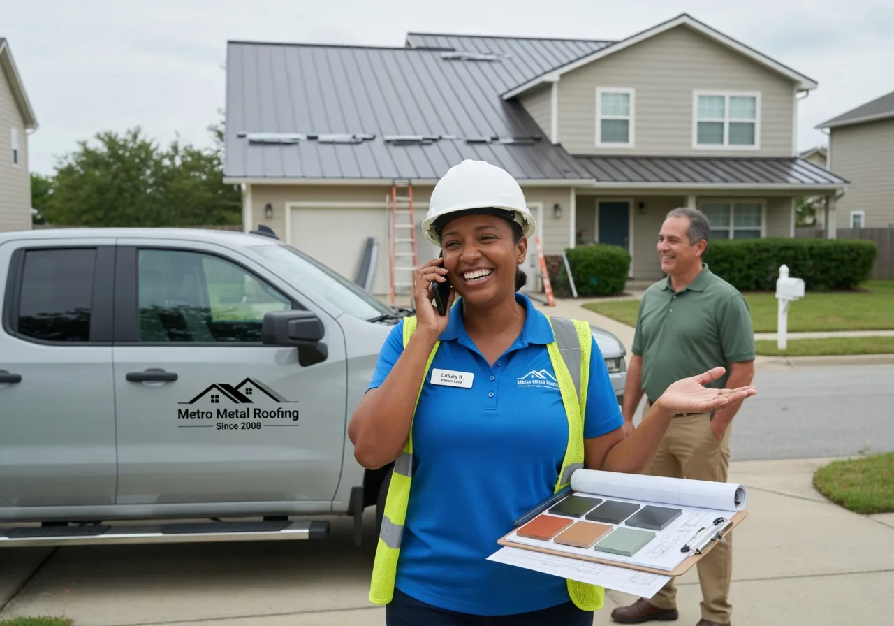 Storm Damage Metal Roof Repair in Lu Verne, IA